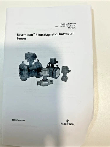 Rosemount 8711 Wafer Magnetic Flowmeter 8711SSA005U1N5G1Q4 — product image 7 of 11