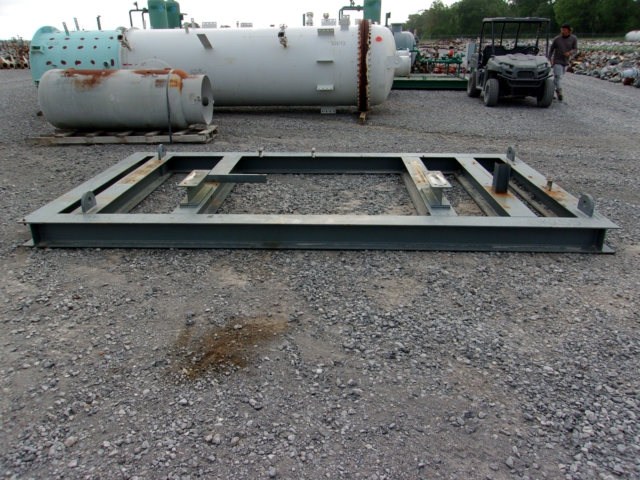 Custom I-Beam Vessel Skid Frame SK255 — product image 5 of 7