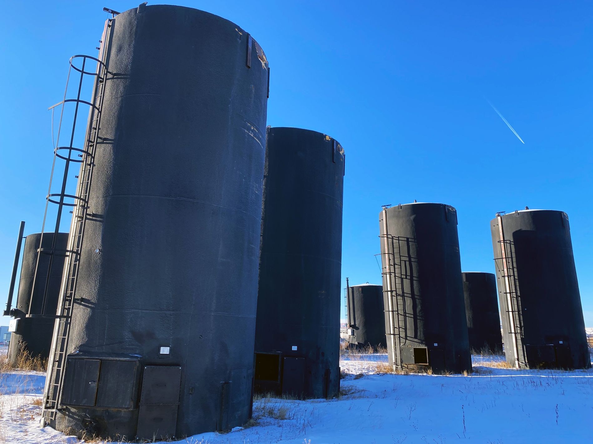 Used 1000 BBL Storage Tanks – Partially Coated
