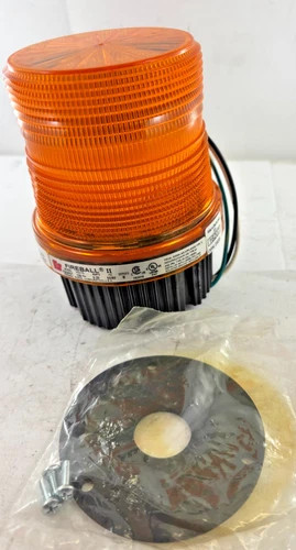 Federal Signal Fireball II Strobe Beacon FB2PST-120A Amber