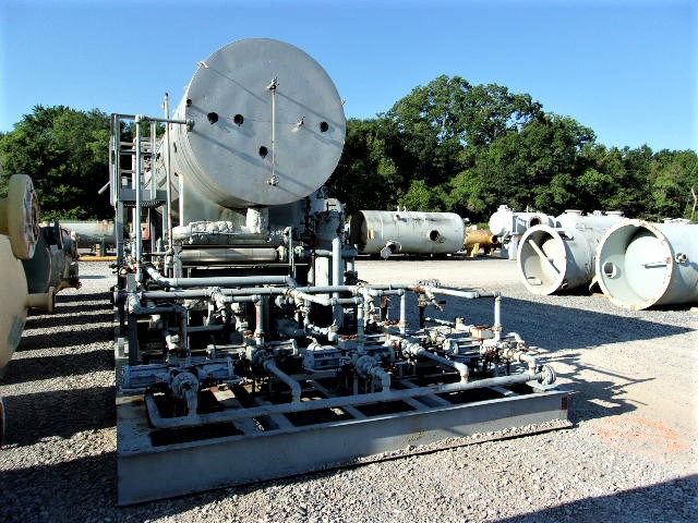 Exterran 60" x 28' 2MM BTU/hr Indirect Fired Line Heater Skid — product image 2 of 12