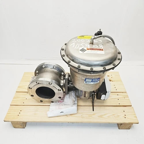 DeZURIK 6-Inch V-Port Ball Valve VPB 9720016R002 with Honeywell Rotary Actuator and ABB PositionMaster EDP300 — product image 5 of 6