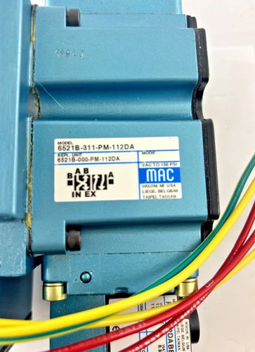 MAC Valves 6521B-311-PM-112DA Solenoid Valve 4-Way 3/4 NPTF 120V — product image 5 of 7