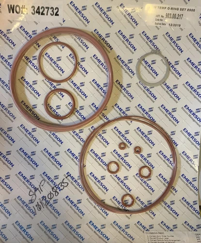 Emerson Low Temp O-Ring Set Kit E600