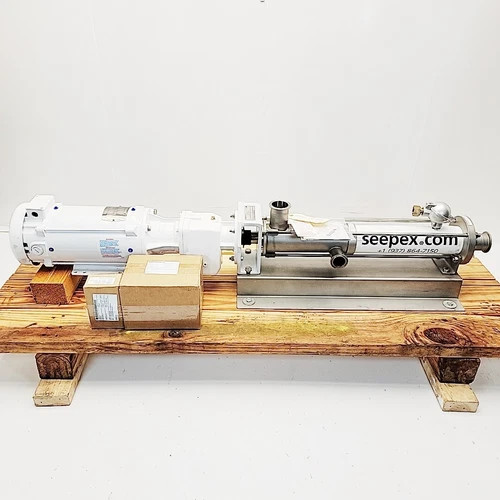 SEEPEX BCSB 2-12 Progressive Cavity Pump with Nord SK 12F N140TC Gear Reducer and Baldor 1.5 HP DC Motor — product image 2 of 13