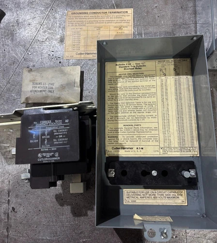 Cutler-Hammer C300CG3 Overload Relay — product image 4 of 5