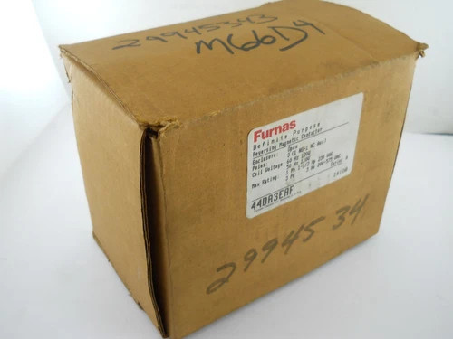 Furnas 44DA3EAF Series A Definite Purpose Reversing Magnetic Contactor — product image 3 of 3