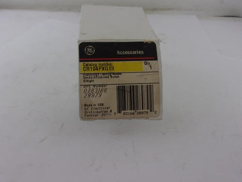GE CR104PXG13 Pushbutton Locking Device — primary product image