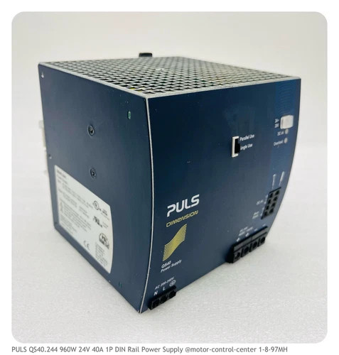 PULS QS40.244 960W 24V 40A DIN Rail Power Supply