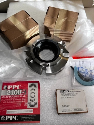 PPC 2400S Split Double Mechanical Seal, 2.5 Inch Shaft, Model BS-250-2-14 — primary product image