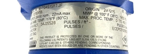 Foxboro 84W Intelligent Vortex Flowmeter 84W-T04S1RTJF — product image 6 of 19