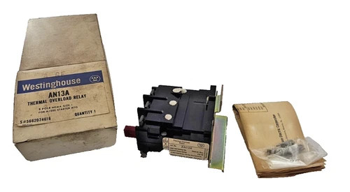 Westinghouse AN13A Thermal Overload Relay 3-Pole 600V AC — product image 8 of 8