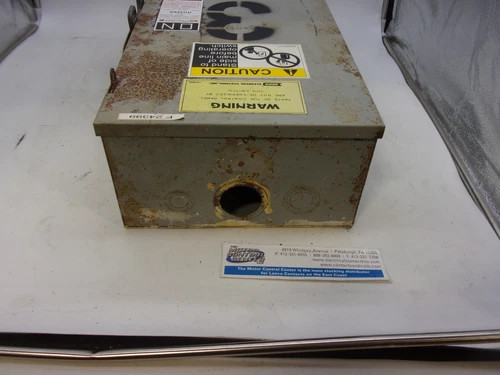 Federal Pacific H1136SN Heavy Duty Fusible Safety Switch — product image 8 of 9