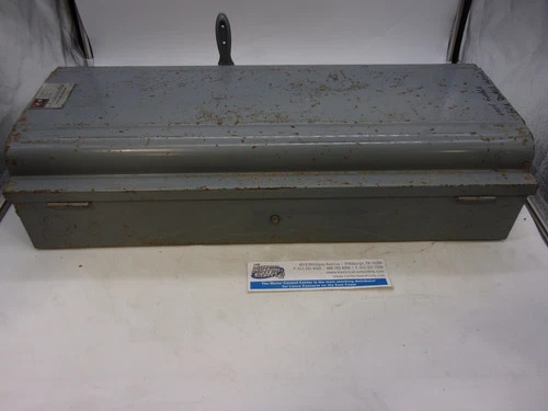 Cutler-Hammer 4162H312 Fusible Double Throw Safety Switch, 60A, 600V, 3P, NEMA 1 — product image 6 of 8