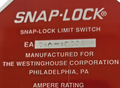 NAMCO Snap-Lock Limit Switch EA760-10001 — product image 2 of 5