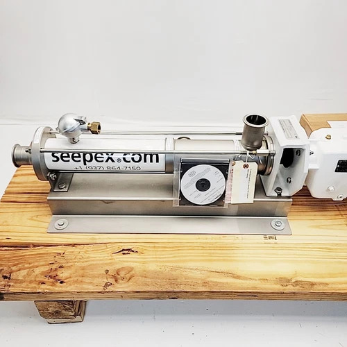SEEPEX BCSB 2-12 Progressive Cavity Pump with Nord SK 12F N140TC Gear Reducer and Baldor 1.5 HP DC Motor — product image 7 of 13