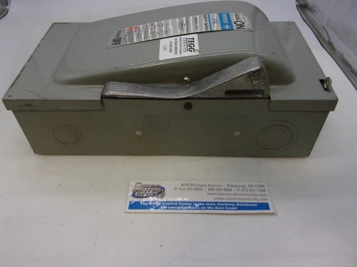 ITE Vacu-Break JN323 Fusible Safety Switch, 100A, 240V, NEMA 1 — product image 6 of 8