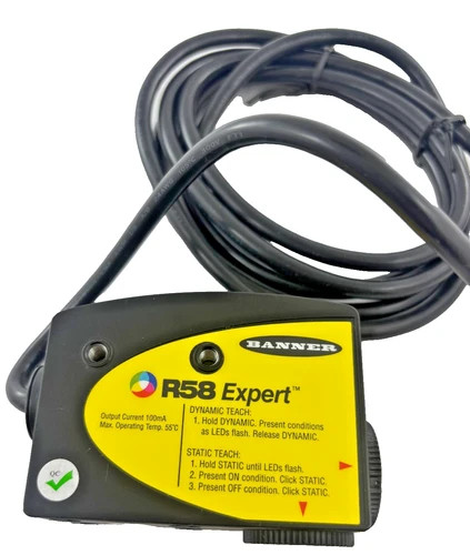 Banner R58 Expert Registration Mark Sensor R58ECRGB1 — product image 4 of 7
