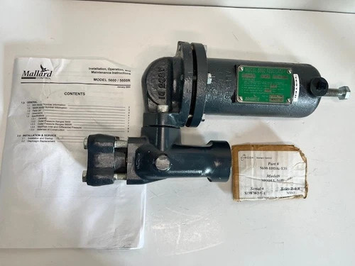 Mallard Control 5600-1HDK-T3S 1" High Pressure Regulator with 3/8" Orifice
