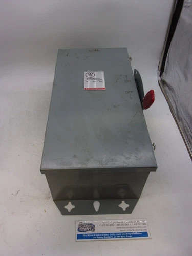 Westinghouse RGUN323 General Duty Safety Switch 100A 240V 3P Non-Fusible NEMA 3R — primary product image
