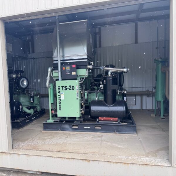 Sullair TS20C-250 Duplex Skid-Mounted Rotary Screw Air Compressor Package — product image 4 of 4