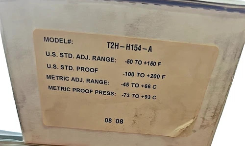 Barksdale T2H-H154-A Temperature Switch — product image 9 of 9