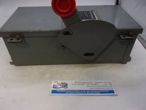 Cutler-Hammer DH361FDK Heavy Duty Safety Switch, 30A, 600V, 3-Pole, Fusible, NEMA 12/3R — product image 7 of 9