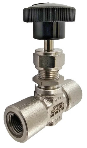 Swagelok SS-ORF2 Integral Bonnet Needle Valve, 1/8 in. O-Ring Face Seal, 316 Stainless Steel — product image 4 of 4