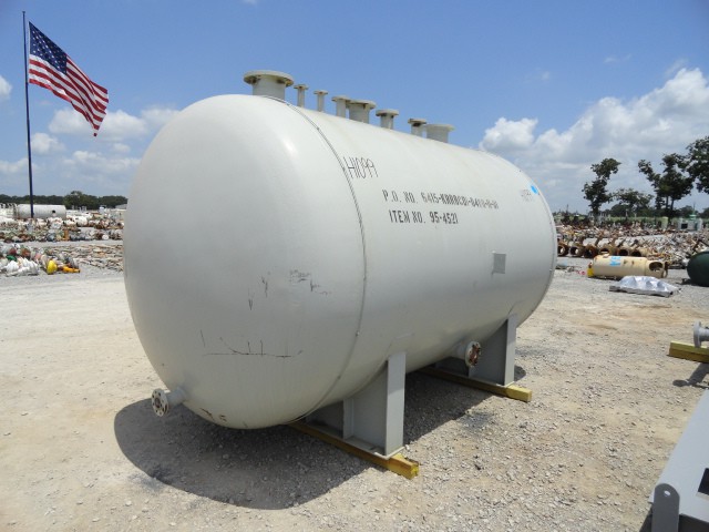 Jett Weld Finishing Line Solvent Receiver Tank 5450 Gallon