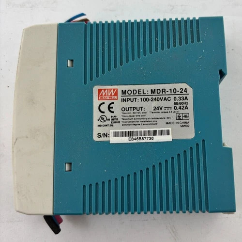 MEAN WELL MDR-10-24 DIN Rail Power Supply