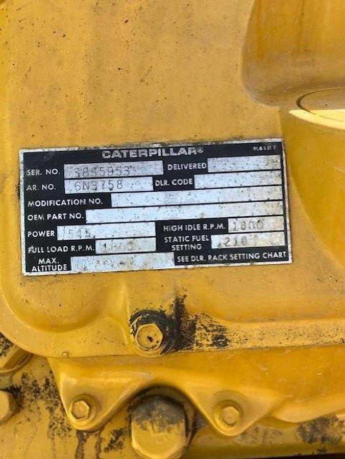 Caterpillar 3412 800 kW Diesel Generator Set — product image 4 of 6