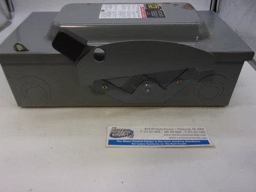 Square D D223N General Duty Safety Switch, 100A, 240V, Fusible, NEMA 1 — product image 6 of 8