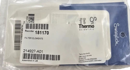 Thermo Scientific 181170 Swagelok 60 Micron Filter Elements Kit