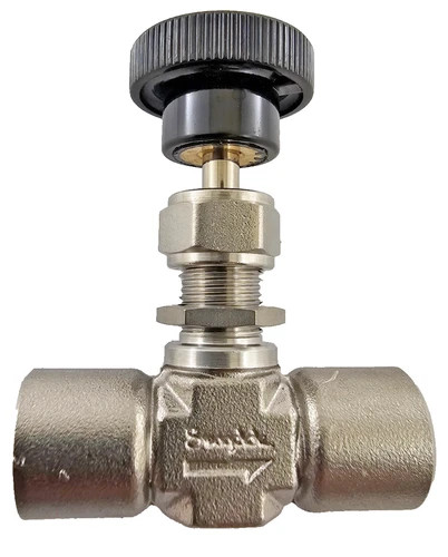 Swagelok SS-ORF2 Integral Bonnet Needle Valve, 1/8 in. O-Ring Face Seal, 316 Stainless Steel — product image 2 of 4