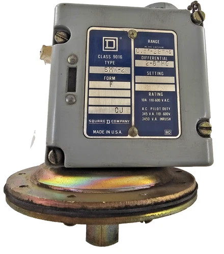 Square D Class 9016 Type BMW-2 Adjustable Vacuum Switch SPDT — product image 2 of 6