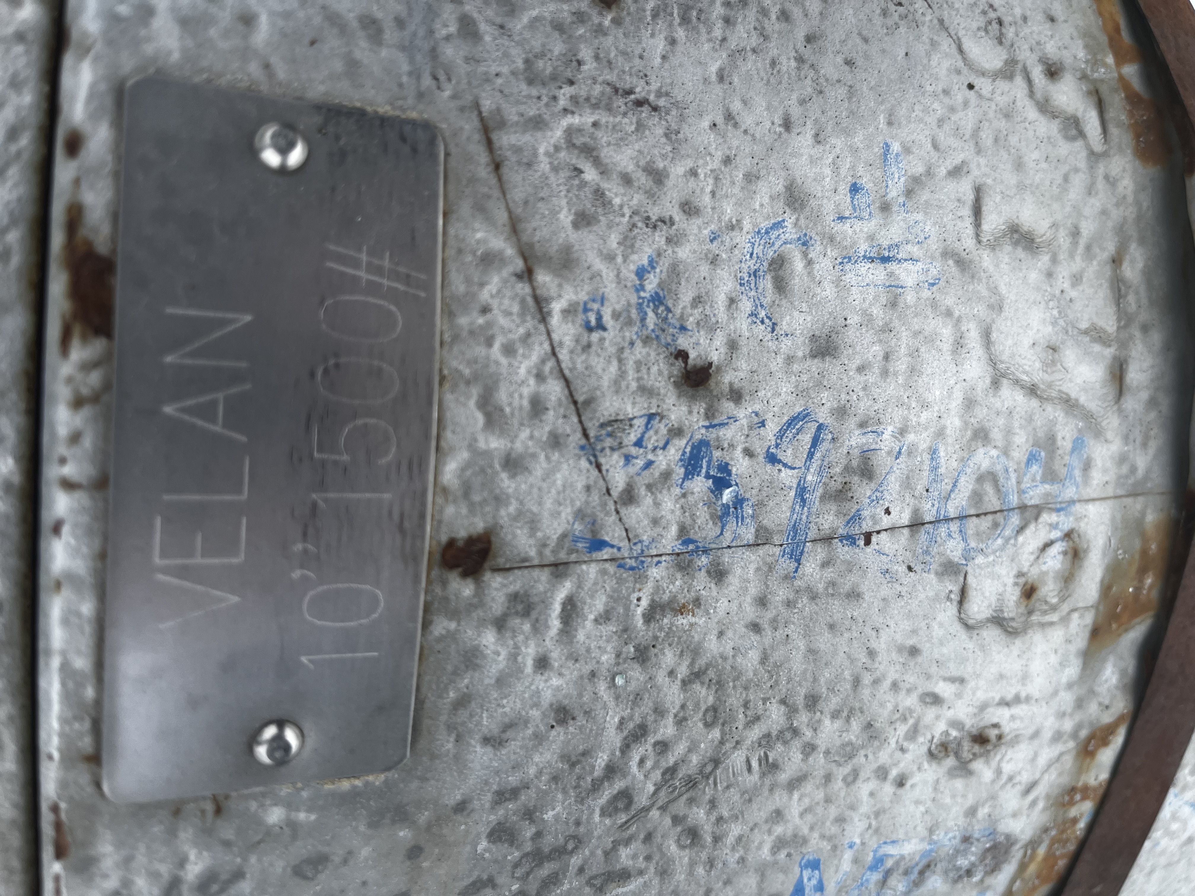 Velan Class 1500 Forged Steel Gate Valve 10x10x4 with VT-30 Gear Operator — product image 4 of 5