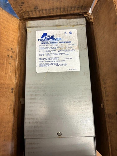 Acme Electric Dry Type Distribution Transformer T-2-53142-1S, 2 kVA — product image 3 of 3