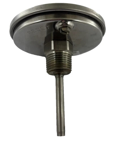Ashcroft 3 Inch Bimetal Thermometer, 0-200°F, 2.5 Inch Stem — product image 5 of 5