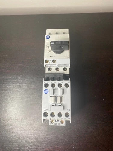 Allen-Bradley 140M-D8E-C10 Manual Motor Starter with 100-C09*10 Contactor — primary product image
