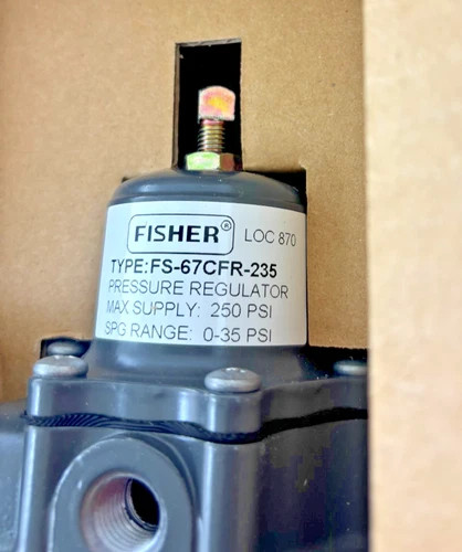 Fisher 67CFR-235 Instrument Supply Pressure Regulator with Filter — product image 4 of 5