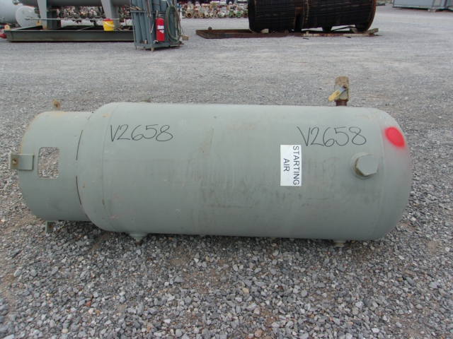 Manchester Tank Horizontal Air Receiver Tank, 30" x 54", 200 PSI — product image 5 of 8