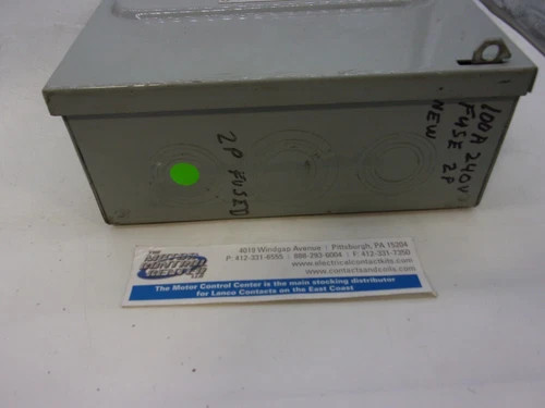 ITE Vacu-Break Heavy Duty Enclosed Safety Switch SN323, 100A 240V Fusible — product image 6 of 9