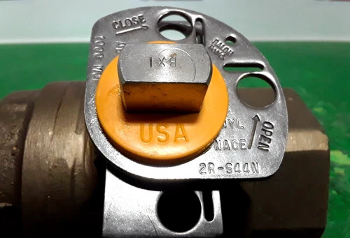Balon 2R-S44N Aluminum Floating Ball Valve — product image 3 of 4