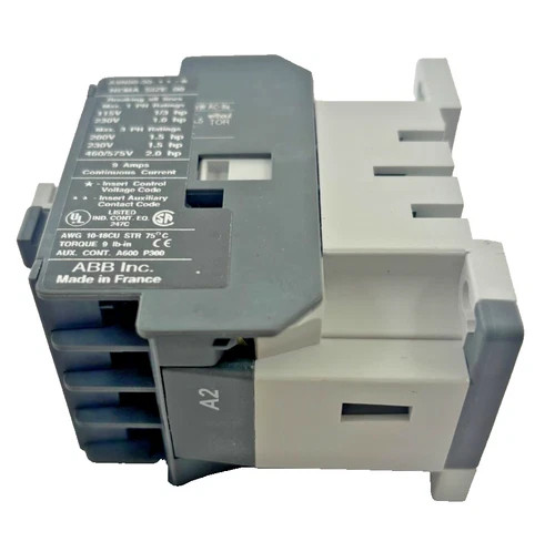 ABB A9-30-10 110-120V 3-Pole Contactor — product image 4 of 6