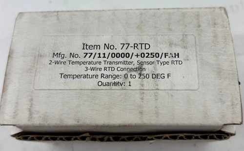 Jenco 77-RTD 2-Wire Temperature Transmitter — product image 2 of 5