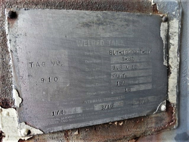 Natco 150 BBL Horizontal Welded Steel Tank TA283 — product image 4 of 8