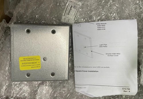Lot of 15 Simplex 4090-9801 Flush Mount ZAM Adapter Plates
