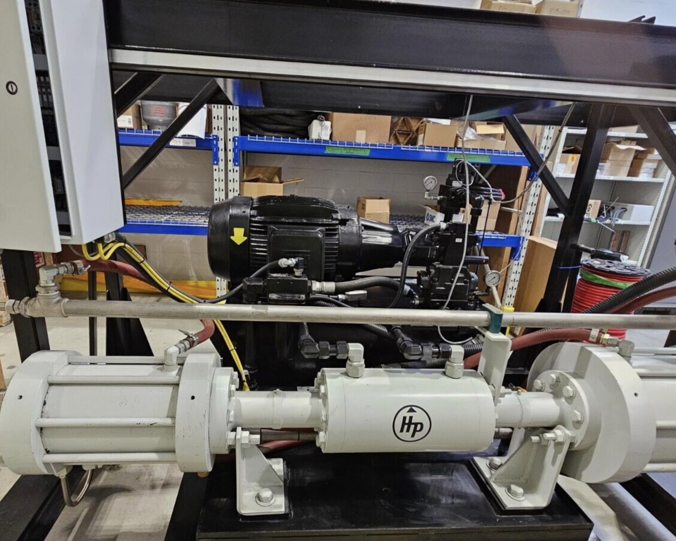 Hycomp 2WN34F1-B401-BLMVA-20/30T Oil-Free Two-Stage Nitrogen Booster Compressor Package — product image 2 of 6
