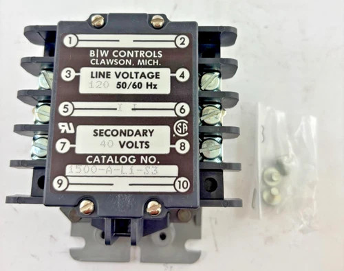 B/W Controls 1500-A-L1-S3-OC-X Liquid Level Control Relay — product image 2 of 7