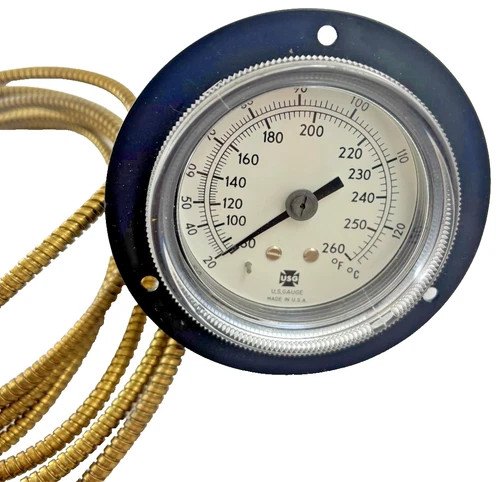 Ametek 138185 Industrial Dial Thermometer 60–260°F — product image 3 of 4